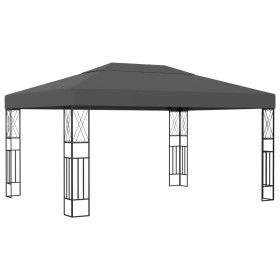 Anthracite gray fabric gazebo 3x4 m by vidaXL, Tents and gazebos - Ref: Foro24-48008, Price: 196,18 €, Discount: %