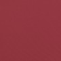 Cojín de banco de jardín tela Oxford rojo tinto 200x50x7 cm
