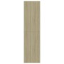 White oak plywood shelf 155x24x160cm by vidaXL, Bookcases and shelves - Ref: Foro24-800662, Price: 151,99 €, Discount: %