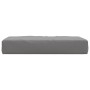 Cojín para sofá de palets tela Oxford gris 60x60x8 cm