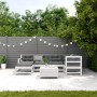 7-teiliges Gartenmöbel-Set mit Kissen aus massivem Weißkiefernholz von , Gartensets - Ref: Foro24-3250953, Preis: 682,99 €, R...