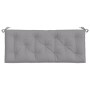 Cojín de banco de jardín tela Oxford gris 120x50x7 cm de , Cojines para sillas y sofás - Ref: Foro24-361584, Precio: 31,99 €,...