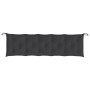 Garden bench cushion Oxford fabric black 180x50x7 cm by , Cushions for chairs and sofas - Ref: Foro24-361628, Price: 39,99 €,...