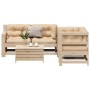 5-piece garden furniture set with solid pine wood cushions by , Garden sets - Ref: Foro24-3250816, Price: 527,99 €, Discount: %