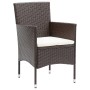 Garden dining chairs 2 units brown synthetic rattan by , Garden chairs - Ref: Foro24-318496, Price: 143,97 €, Discount: %