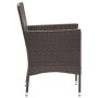 Garden dining chairs 2 units brown synthetic rattan by , Garden chairs - Ref: Foro24-318496, Price: 143,97 €, Discount: %