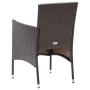 Garden dining chairs 2 units brown synthetic rattan by , Garden chairs - Ref: Foro24-318496, Price: 143,97 €, Discount: %