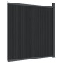 Gray WPC fence panel 173x186 cm by , fence panels - Ref: Foro24-4003980, Price: 274,59 €, Discount: %