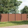 Brown WPC fence panel 1045x186 cm by , fence panels - Ref: Foro24-3282803, Price: 2,00 €, Discount: %