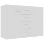 White plywood sideboard 88x30x65 cm by vidaXL, Sideboards - Ref: Foro24-800684, Price: 85,99 €, Discount: %