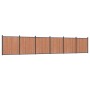 Brown WPC fence panel 1045x186 cm by , fence panels - Ref: Foro24-3282803, Price: 1,00 €, Discount: %