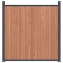 Brown WPC fence panel 1045x186 cm by , fence panels - Ref: Foro24-3282803, Price: 1,00 €, Discount: %