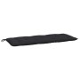 Cojín de banco de jardín tela Oxford negro 120x50x7 cm de , Cojines para sillas y sofás - Ref: Foro24-361590, Precio: 31,91 €...