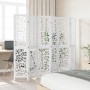 White Paulownia solid wood 6-panel dividing screen by , Room dividers - Ref: Foro24-358746, Price: 153,99 €, Discount: %