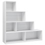 Plywood white glossy shelf 155x24x160cm by vidaXL, Bookcases and shelves - Ref: Foro24-800663, Price: 74,99 €, Discount: %