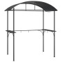 Seitenregal für Grillpavillon, anthrazitfarbener Stahl, 220 x 115 x 230 cm von , Zelte und Pavillons - Ref: Foro24-360138, Pr...