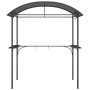 Seitenregal für Grillpavillon, anthrazitfarbener Stahl, 220 x 115 x 230 cm von , Zelte und Pavillons - Ref: Foro24-360138, Pr...