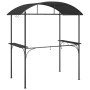 Seitenregal für Grillpavillon, anthrazitfarbener Stahl, 220 x 115 x 230 cm von , Zelte und Pavillons - Ref: Foro24-360138, Pr...