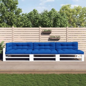 Palettenkissen 7 Stück Klein blauer Stoff von , Kissen für Stühle und Sofas - Ref: Foro24-3200557, Preis: 171,99 €, Rabatt: %