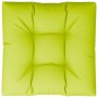 Light green fabric pallet sofa cushion 80x80x12 cm by , Cushions for chairs and sofas - Ref: Foro24-314410, Price: 29,99 €, D...