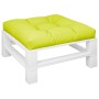 Light green fabric pallet sofa cushion 80x80x12 cm by , Cushions for chairs and sofas - Ref: Foro24-314410, Price: 29,99 €, D...