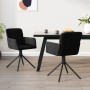 Swivel dining chairs 2 pcs black velvet by , dining chairs - Ref: Foro24-344796, Price: 144,96 €, Discount: %