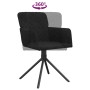 Sillas de comedor giratorias 2 uds terciopelo negro de , Sillas de comedor - Ref: Foro24-344796, Precio: 144,96 €, Descuento: %