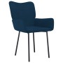 Dining chairs 2 units blue velvet by , dining chairs - Ref: Foro24-344819, Price: 120,98 €, Discount: %