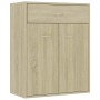 Sonoma oak plywood sideboard 60x30x75 cm by vidaXL, Sideboards - Ref: Foro24-800714, Price: 63,50 €, Discount: %