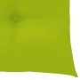 Garden chairs 2 pcs teak wood and bright green cushions by , Garden chairs - Ref: Foro24-3062756, Price: 278,75 €, Discount: %