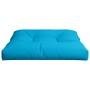 Cojín para sofá de palets de tela azul 80x80x12 cm de , Cojines para sillas y sofás - Ref: Foro24-314406, Precio: 33,95 €, De...