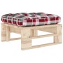 Garden ottoman made of impregnated pine wood pallets by , Modular outdoor sofas - Ref: Foro24-3066469, Price: 56,88 €, Discou...