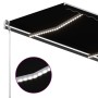 Toldo retráctil manual con LED gris antracita 400x300 cm de , Toldos - Ref: Foro24-3069744, Precio: 490,53 €, Descuento: %