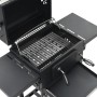 3-in-1-Grill- und Pizzaofen für den Außenbereich, Schwarz von , Grillen - Ref: Foro24-3079733, Preis: 375,75 €, Rabatt: %