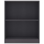 Gray plywood shelf 60x24x74.5 cm by vidaXL, Bookcases and shelves - Ref: Foro24-800857, Price: 46,26 €, Discount: %