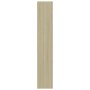 Estantería 3 niveles madera ingeniería roble Sonoma 40x24x109cm