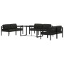 Set muebles de jardín 7 pzas y cojines aluminio gris antracita de , Conjuntos de jardín - Ref: Foro24-3115929, Precio: 892,99...