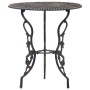 Garden bistro table and chairs 3 pieces cast aluminum by vidaXL, Garden sets - Ref: Foro24-47858, Price: 211,99 €, Discount: %