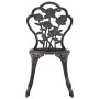 Garden bistro table and chairs 3 pieces cast aluminum by vidaXL, Garden sets - Ref: Foro24-47858, Price: 211,99 €, Discount: %