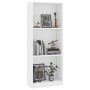 3-tier white engineered wood shelf 40x24x109 cm by vidaXL, Bookcases and shelves - Ref: Foro24-800828, Price: 37,99 €, Discou...