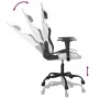 Black and white synthetic leather gaming chair by , Gaming chairs - Ref: Foro24-3143651, Price: 126,25 €, Discount: %