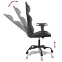 Black and gray synthetic leather gaming chair by , Gaming chairs - Ref: Foro24-3143645, Price: 121,69 €, Discount: %