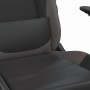 Black and gray synthetic leather gaming chair by , Gaming chairs - Ref: Foro24-3143645, Price: 121,69 €, Discount: %