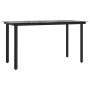 Garden dining set 7 pieces steel and black textilene by , Garden sets - Ref: Foro24-3187047, Price: 581,62 €, Discount: %