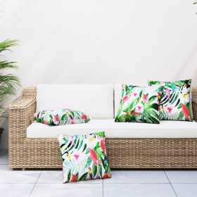 Cushions 4 units multicolored fabric 50x50 cm by , Cushions - Ref: Foro24-360398, Price: 48,99 €, Discount: %