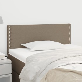 Taupe gray fabric headboard 80x5x78/88 cm by , Headboards and footboards - Ref: Foro24-345868, Price: 37,04 €, Discount: %