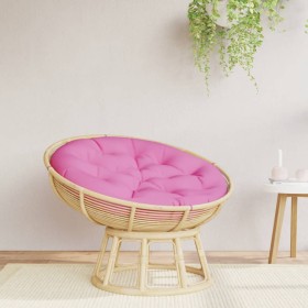 Round pink Oxford fabric cushion Ø 100x11 cm by , Cushions for chairs and sofas - Ref: Foro24-361982, Price: 50,99 €, Discoun...