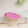 Round pink Oxford fabric cushion Ø 100x11 cm by , Cushions for chairs and sofas - Ref: Foro24-361982, Price: 50,99 €, Discoun...