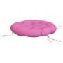 Cojín redondo tela Oxford rosa Ø 100x11 cm de , Cojines para sillas y sofás - Ref: Foro24-361982, Precio: 50,07 €, Descuento: %