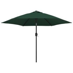 Grüner Regenschirm, 3 m Stahlstange von , Sonnenschirme - Ref: Foro24-40769, Preis: 61,99 €, Rabatt: %